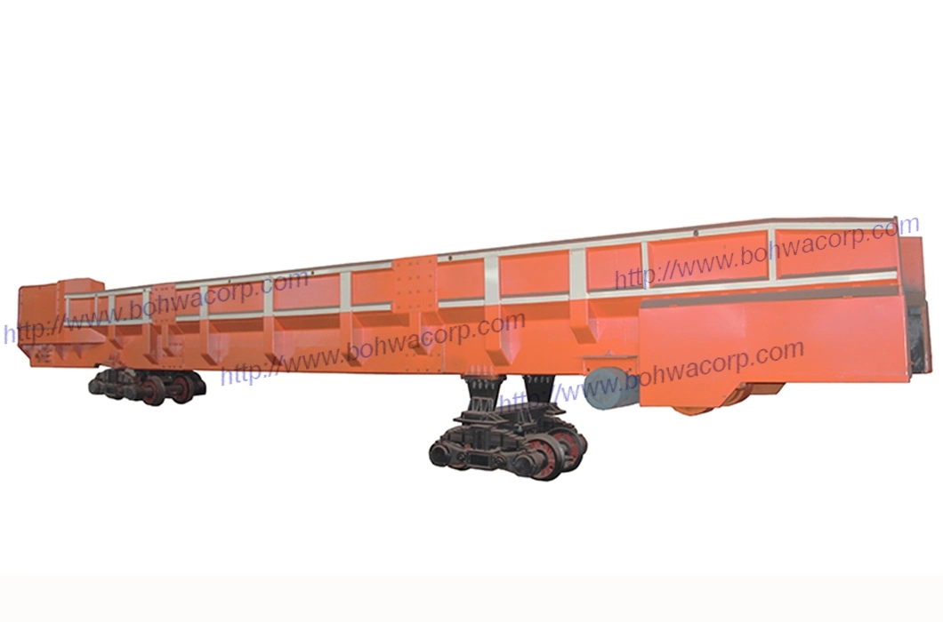 Unillateral-Bend Side Dump Mine Car for Tunnel Ore Transport