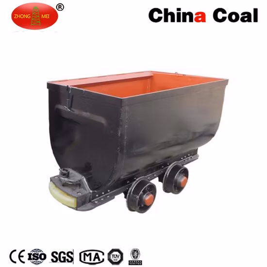 Camión subterráneo Vagón minero eléctrico Vagón plano ferroviario para minería aplicable al transporte de pequeño tonelaje